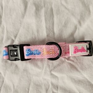 NWOT Sassy Woof Pink Barbie Dog Collar